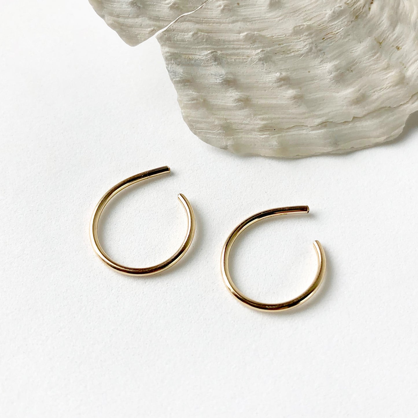 Mini Gold Hoop Earring