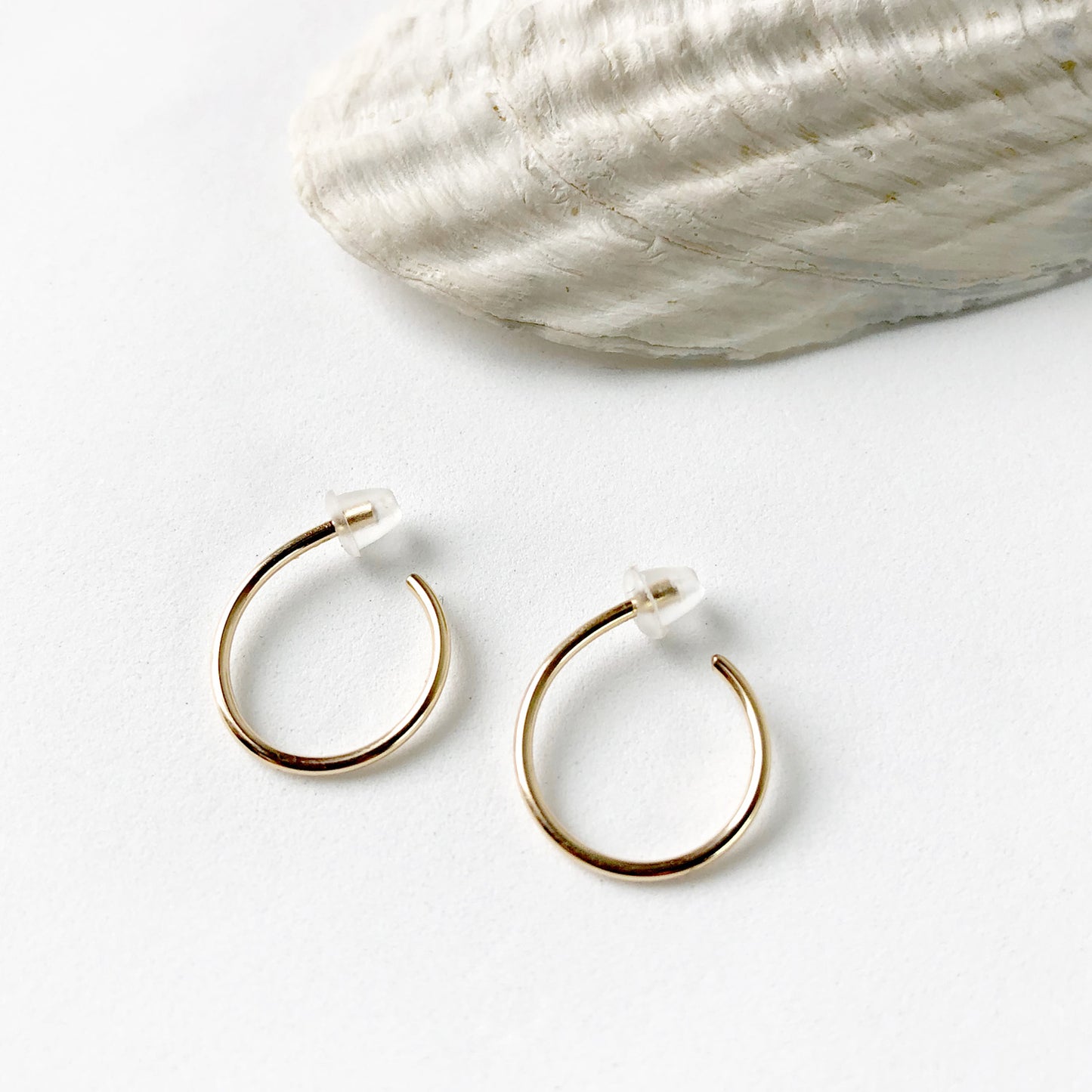 Mini Gold Hoop Earring
