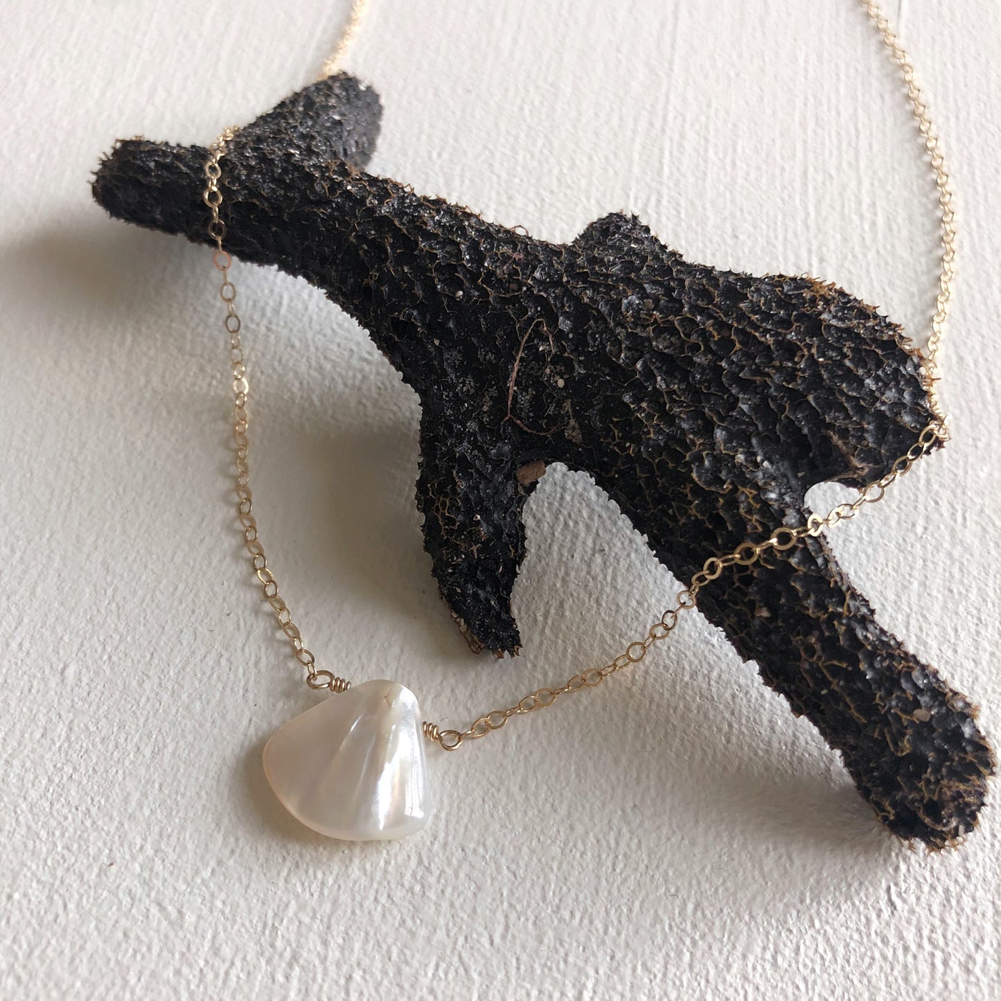 Mother of Pearl Tri Necklace