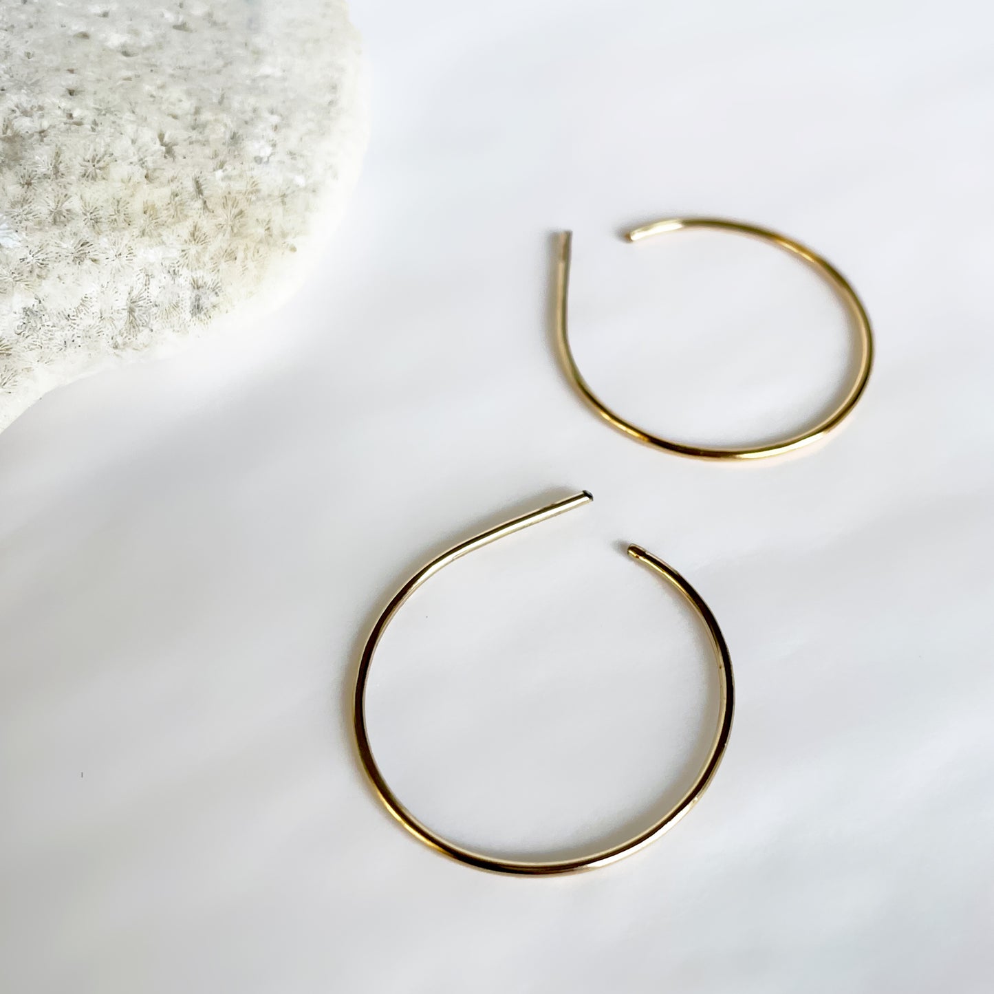 Gold Hoop Earring