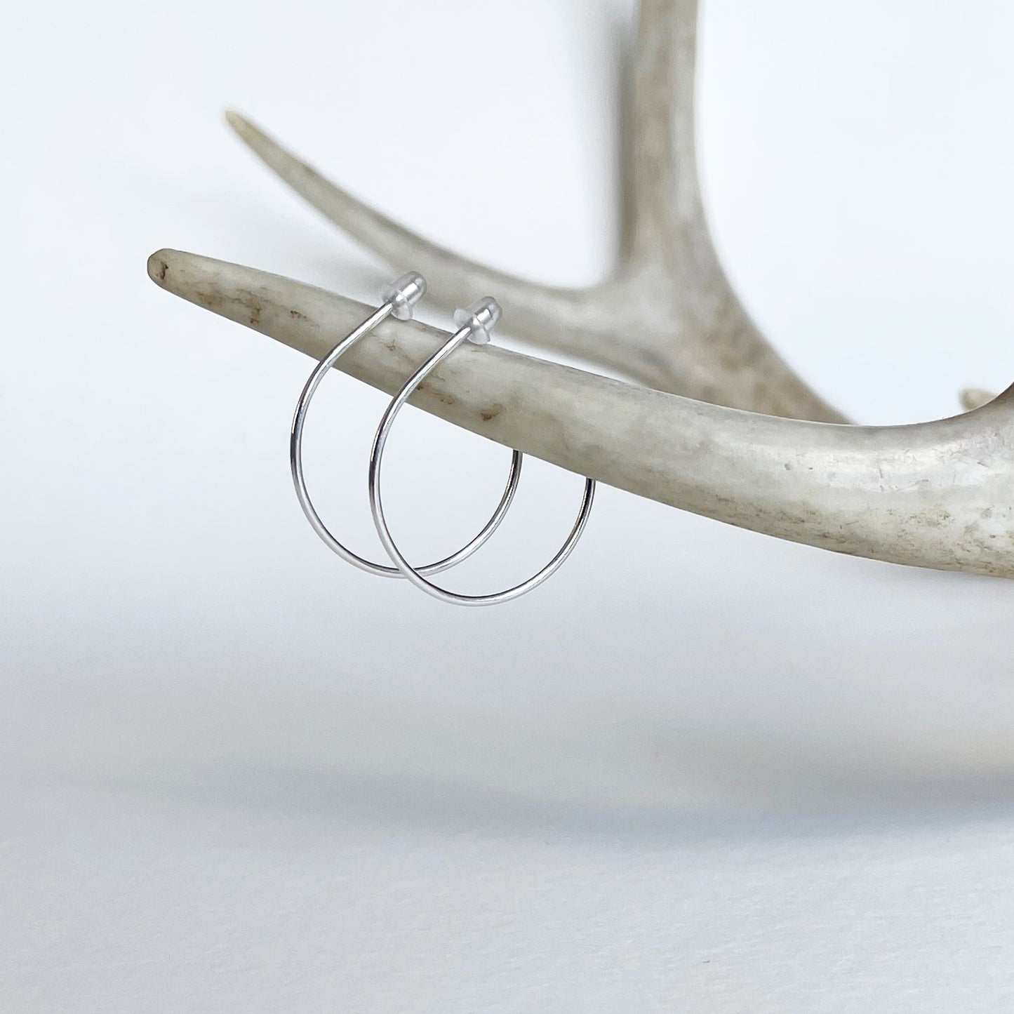 Sterling Hoop Earring
