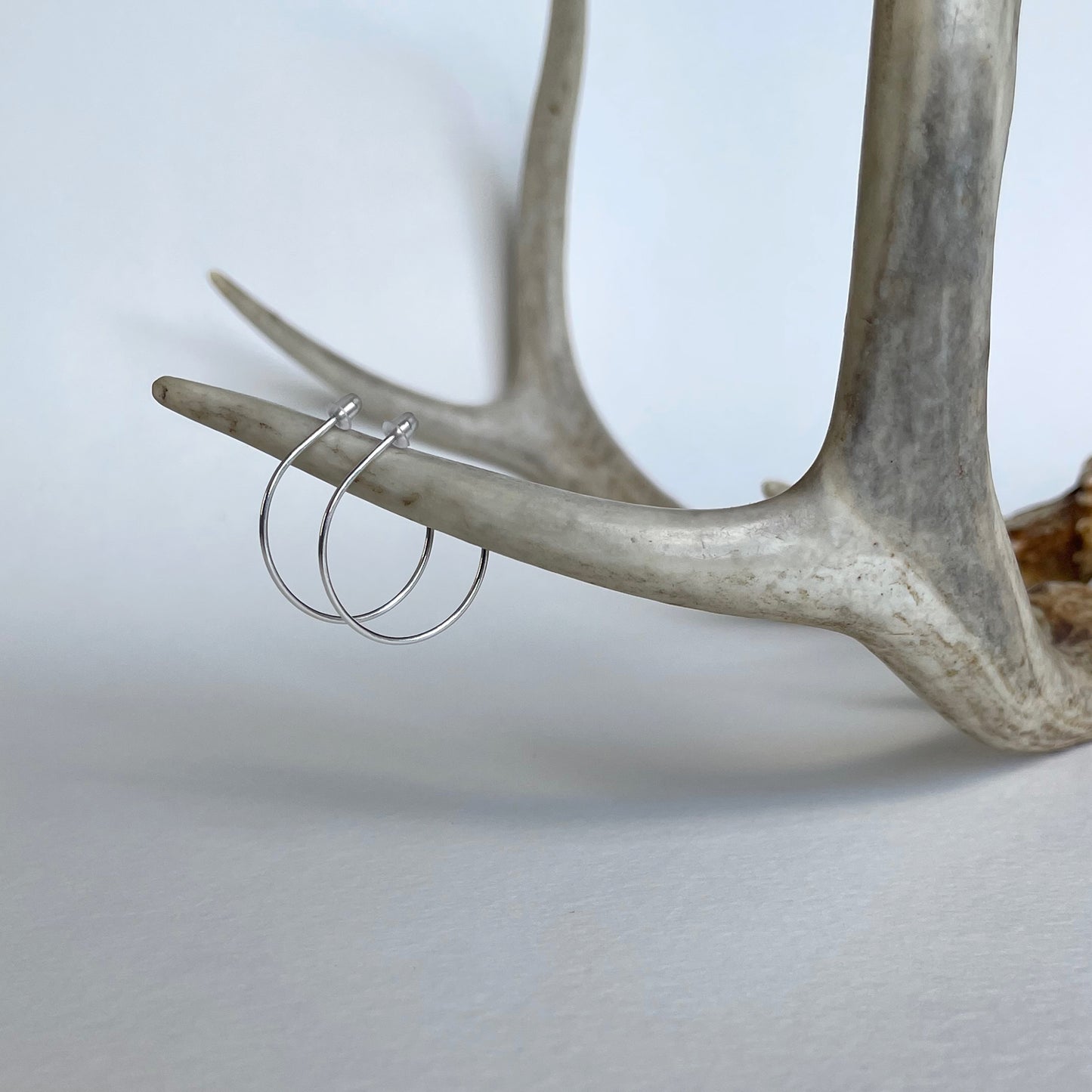 Sterling Hoop Earring