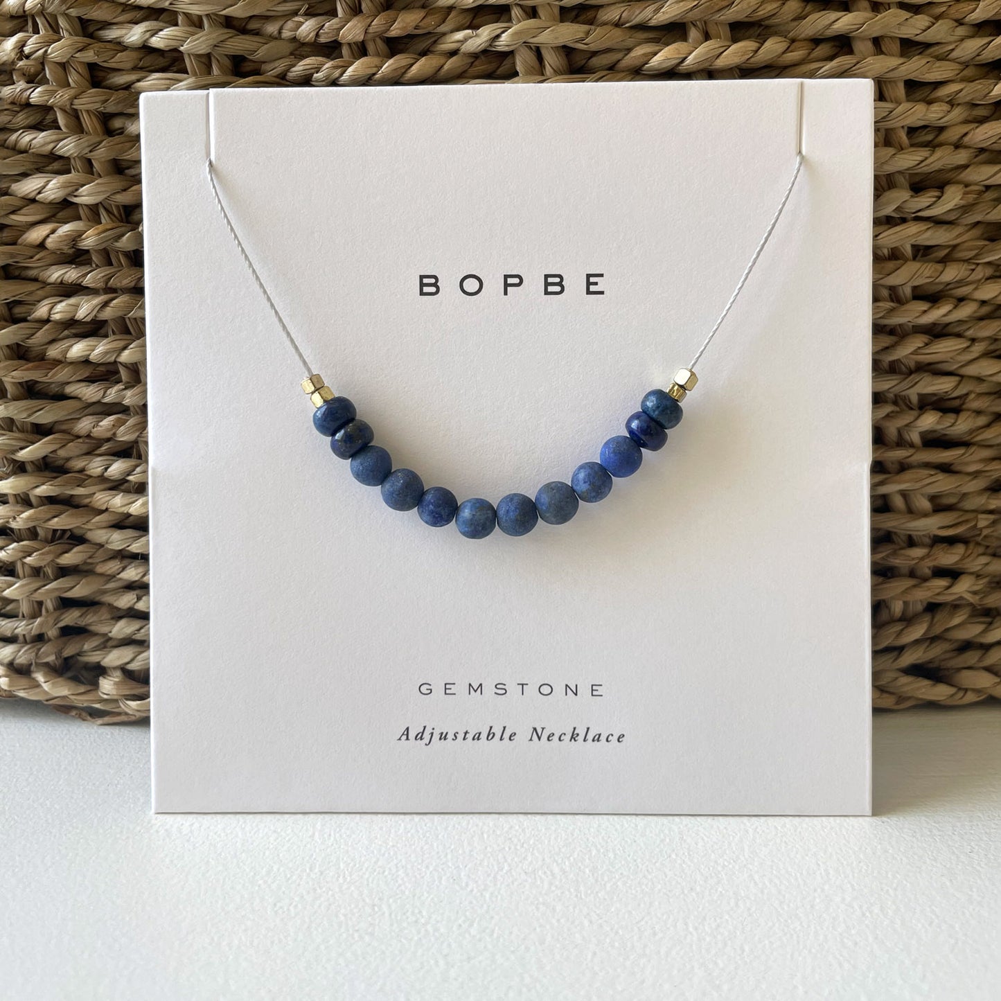 Lapis Lazuli Cord Necklace