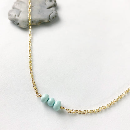 Turquoise Three Necklace