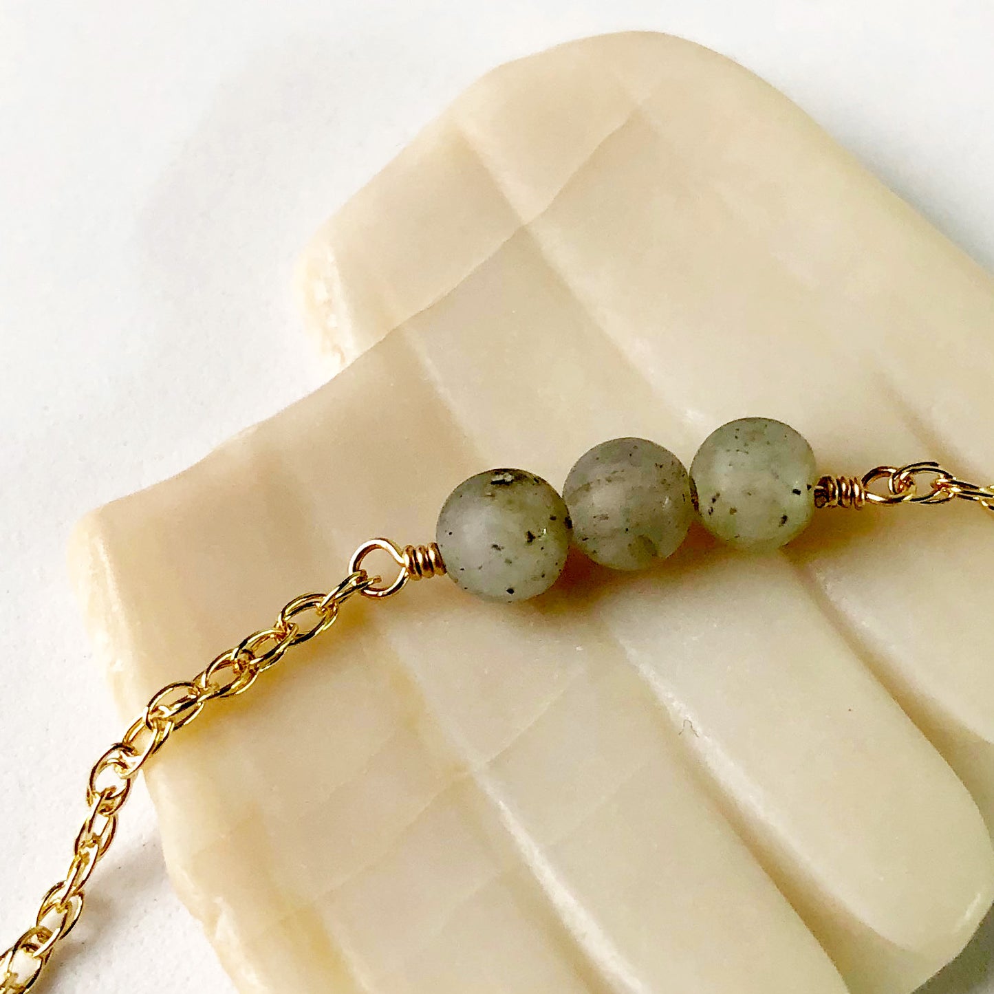 Labradorite Three Necklace